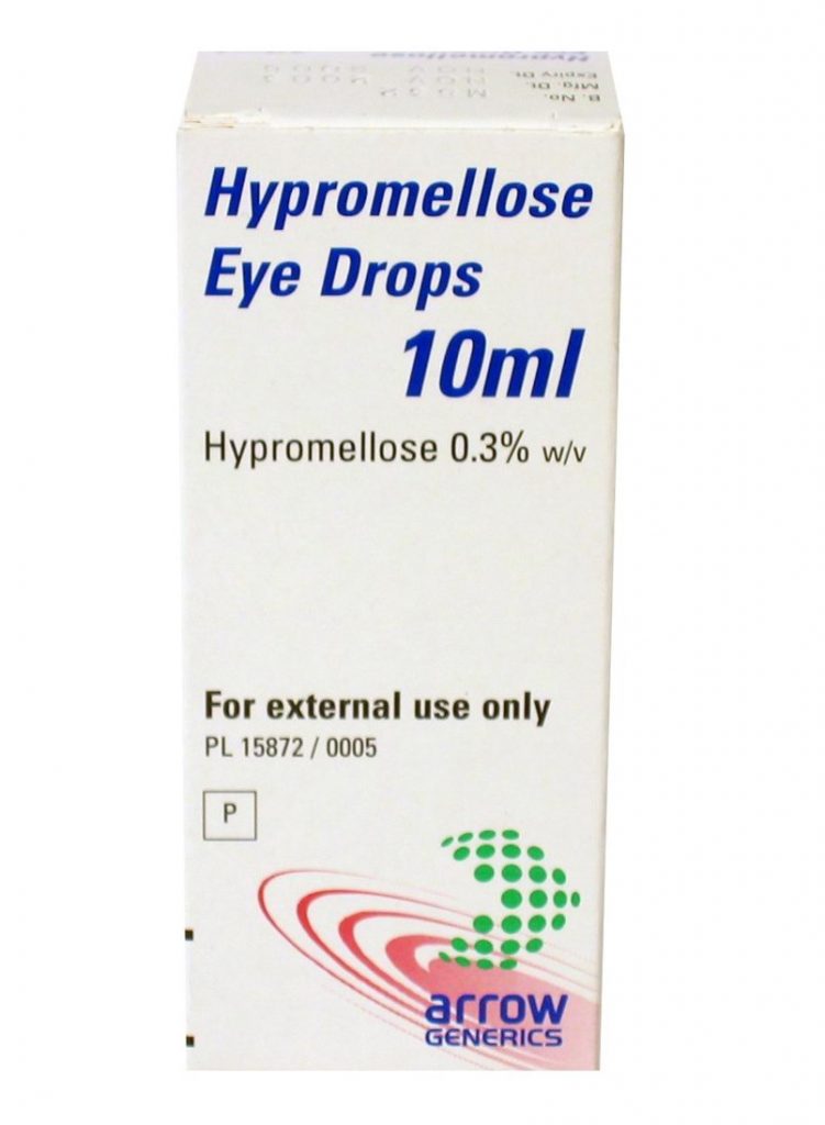 دواء هيبروميلوز قطرة Hypromellose لعلاج التهاب العين